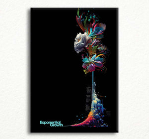 Exponential Change Canvas Print
