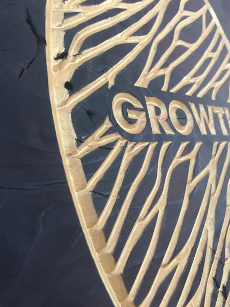 Growth Venn wood carved Art