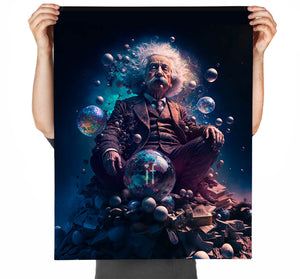 Heroes of the Imagination: Einstein Art Print