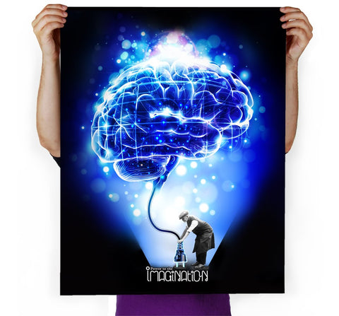 Brain Power Art Print