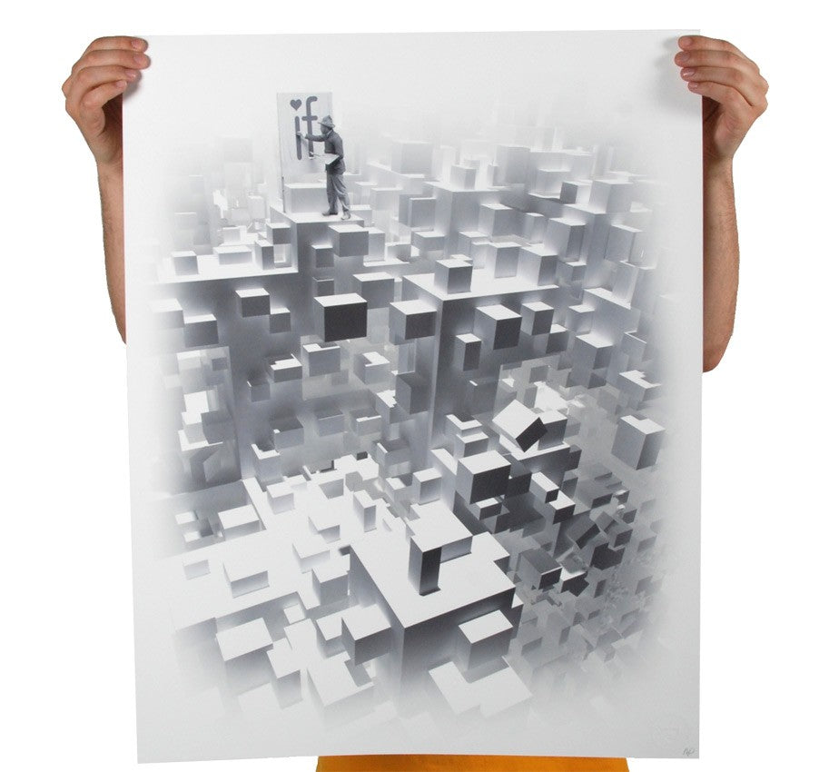 Cubes Art Print